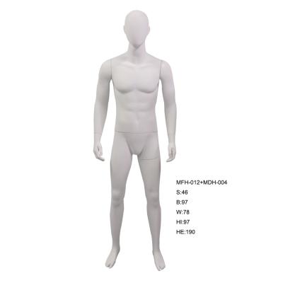 China Hot Selling Fiberglass Full Body Abstract Head Mannequin Male Abstract Sale for sale