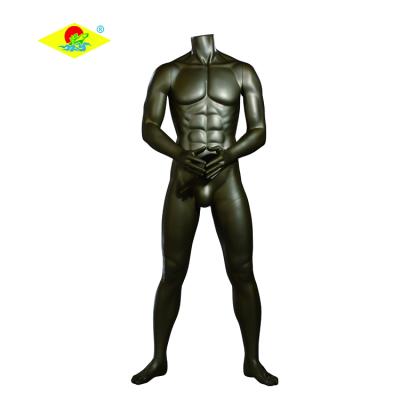 China Fiberglass Muscle Window Sports Mannequin Full Body Male Mannequin for sale