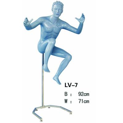 China Stand Fiberglass Full Body Sports Mannequin Teenager Dancing Boy for sale