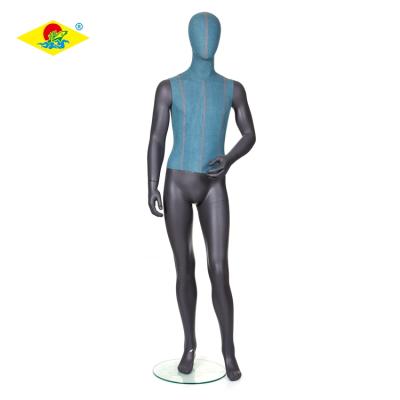 China Hot Sale Fiberglass Cloth Wrap Mannequin Cloth Covered Male for sale