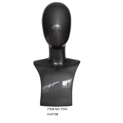 China For Head Print Fiberglass Water Transfer Female Mannequin Head for sale