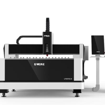 China 2021 Gweike High Quality Water Cooled 1000W 3015 CNC Metal Sheet Fiber Laser Cutting Machine For Stainless Steel for sale