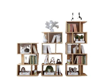 China Adjustable (height) modern style bookcase wood bookshelf and customization size and color office bookrack for sale