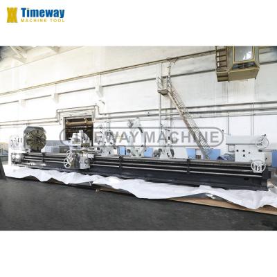 China 6Ton Heavy Duty Horizontal Lathe / Large Swing Lathe Turning Machine for sale