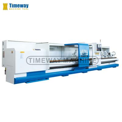 Κίνα Economic CNC Heavy Duty Horizontal Lathe / High Speed Flat Bed-type CNC Lathe προς πώληση