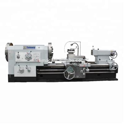 中国 Conventional Big Bore Double Chuck Lathe 販売のため