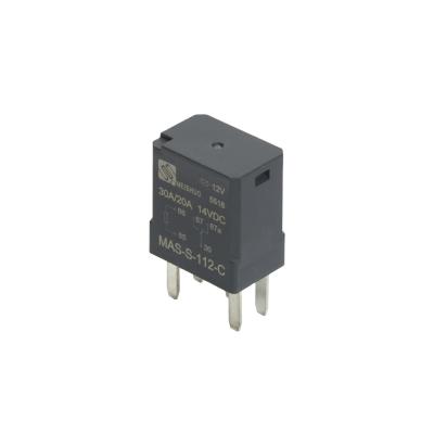 China 1A 1C Meishuo MAS-S-112-C ISO Mini Relay 12v 30a 20a 5 Pin Auto Relay Automotive Relay For Car for sale