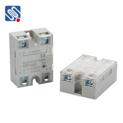 China Meishuo SSR-10DD Sealed DC to DC 10A SSR Single Phase Solid State Relay for sale