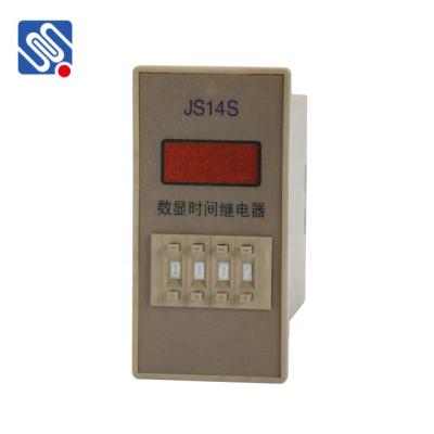 China Meishuo JS14S AC 24V 36V Digital Display Time Sealed Relay for sale