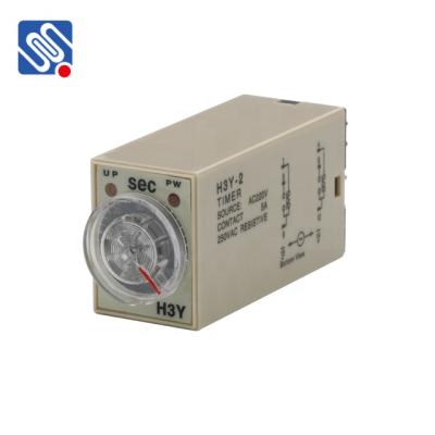 China Meishuo H3Y-2 AC 220V 60s 8pin 14pins 5A Sealed Power On Delay Time Relay for sale