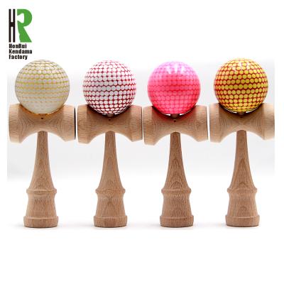 China Entertainment and Sports Golf Custom Dama Wooden Kendama Tama Basketball for sale