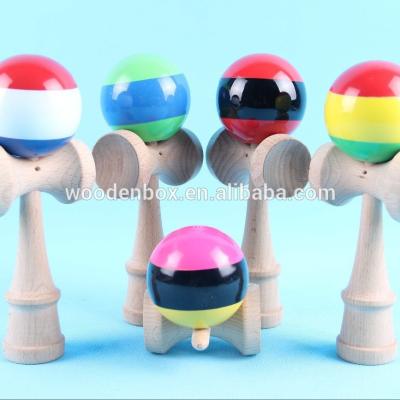 China Sports and entertainment toy professional wooden kendama factory Honrui kendama manufacturing plant for sale