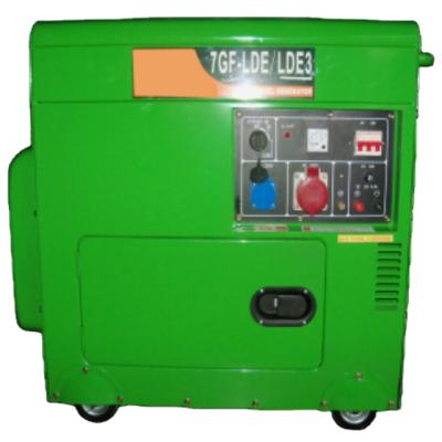 China 5kw gengine small diesel generator single cylinder diesel silent diesel generator open type XHY-D5 for sale