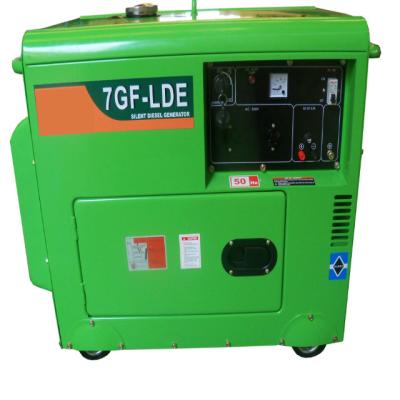 China home use silent portable 6kva diesel generator for commercial generator XHY-D5 single phase for sale