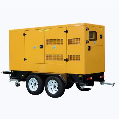 China 100kw/125kva Mobile Spot Generator 100kw/125kva Three Phase Water Cooled Water Cooled Trailer CE/ISO Diesel Generator XHYM-100GF for sale