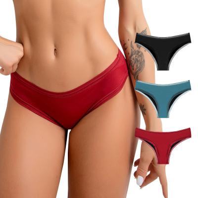 China 4 Layers Period Lace Sexy Leakproof Safety Reusable Menstrual Sanitary Underwear Antibacterial Women's Panties for sale