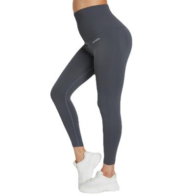 China OEM Custom High Waisted Breasted Abdominal Pants Women's Fitness Jogger Breathable Elastic Sports Suite Yoga Pants for sale