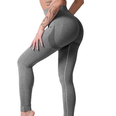 China Elastic Buttocks Peach Shapewear High Waist Hip Lift Up Pants Breathable Seamless Sexy Sports Tights Sweat Yoga Pants for sale