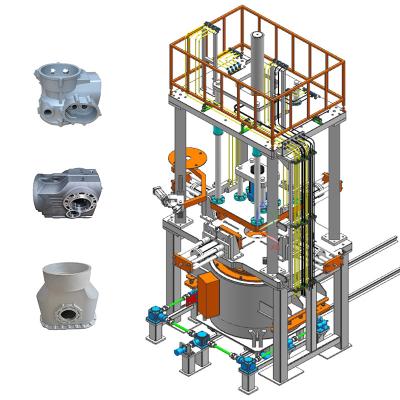 China High Quality Aluminum Casting Production Low Pressure Aluminum Casting Machine For Large Aluminum Casting for sale