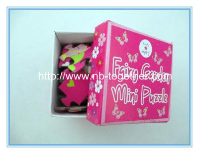 China Free customize colorful mini jigsaw puzzle for sale