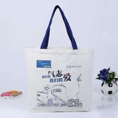 China 2017 New Design Custom 12OZ Organic Shopping Cotton Tote Bag for sale