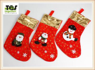 China non-woven big size christmas sock decoration/OEM O ODM for sale