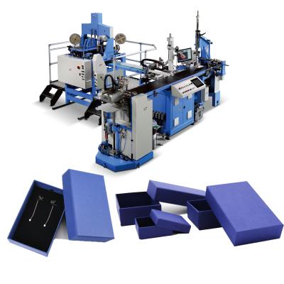 China Automatic Rigid Machine Jewelry Rigid Jewelry Box Making Machine Food Box Making Rigid Box Making Machine for sale