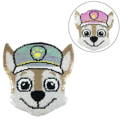 China 3D Flip Sequin Patches Reversible for sale