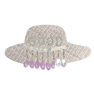 China 3D Plant Applique Sears Para Ropa Elegant Hat Heart Bear Embroidery Beaded Patches for sale