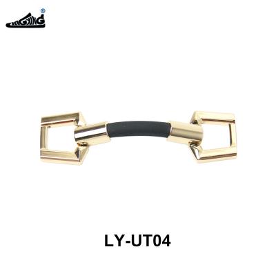 China Fashionable Shoe Buckle Metal Shoe Chain Accessories Buckles For Shoes for sale