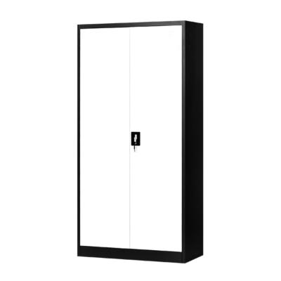 China High Quality filing cabinets metal 2 Double Swing Door Steel Storage Filing Cabinet for sale