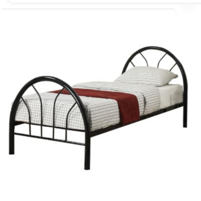 China Single Metal Bed Frame Mesh Beds (Finish Color - Black) for sale