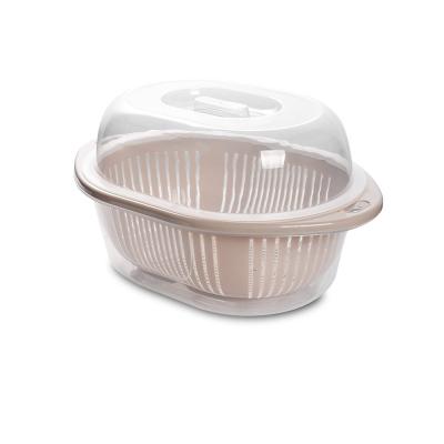 China Viable Multifunctional Kitchen Accessories Plastic Storage Basket Home Use Plastic Storage Basket Dish Kitchen Organizer for sale