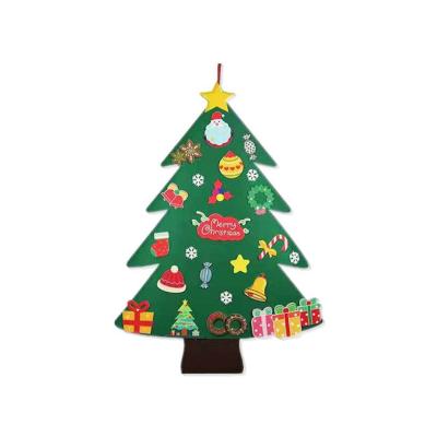 China Price 2021 New Type Soft Interesting Ornaments Multicolor Stand Decoration Christmas Tree for sale