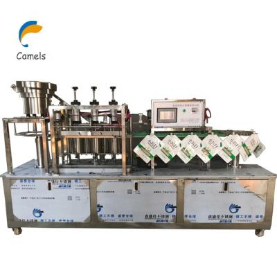 China Food Filling Machine Automatic Liquid Soy Milk Sachet Filling Machine for sale