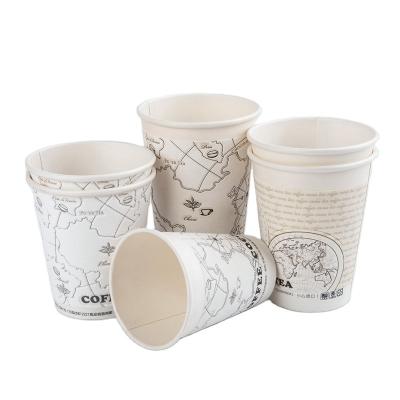 China Handmade Corrugated Disposable Coffee Milk Tea Cup Coffee Mug Custom Printed Paper Cup for sale