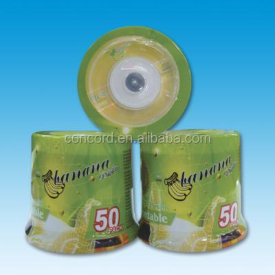 China Mini Banana CD-R 23min 32x Speed ​​Cd Disc 8cm Blank Eco - Friendly for sale