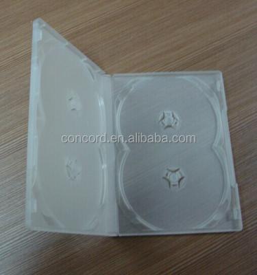 China Recyclable 4 pcs dvd case box for sale