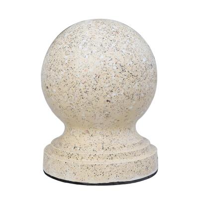 China Luminous Stone Ball Car Parking Lot Road Blocking Special-Shaped Ornam zu verkaufen