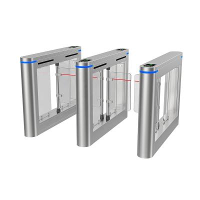 China 2021 Ankuai Factory Discount Eazy Install Fast-moving Swing Barrier Turnstile Gate With Face Recognition zu verkaufen