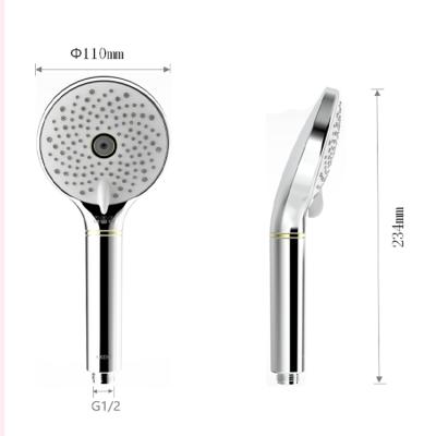 China With AXENT diverter shower set concealed hyaluronic acid triple function shower head for bathroom for sale