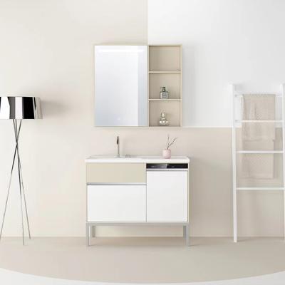 China Isolation and disinfection AXENT refrigeration bathroom mirror cabinet the world's first smart bathroom cabinet for sale