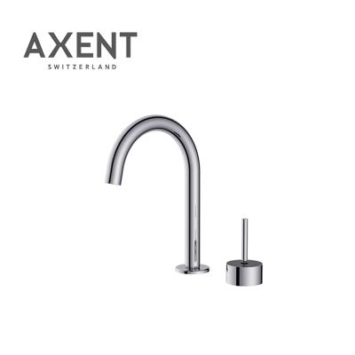 China Luxury Thermostatic Bathroom Faucet AXENT Mechanical Rocker Basin Faucet For Bathroom for sale