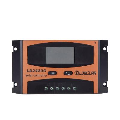 China Charger Controller LDSOLAR Earth Series 20A Dream Solar Controller PWM 12/24V 20A LD2420C for sale