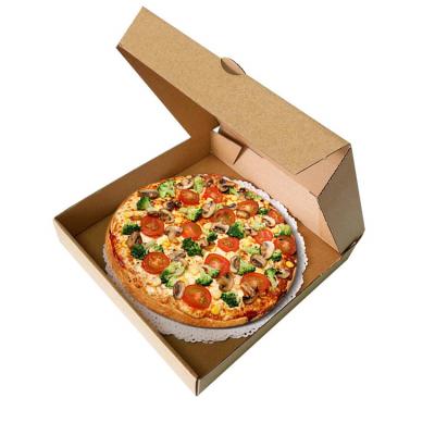 China Disposable High Quality Customized Printing Where Can I Buy Distribution Fabrica De Food Delivery Corrugated UK Pizza Paper Boxes With for sale