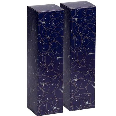 China Matte Blank Sublimation Luxury Gift Recyclable Red Wine Delivery Red Wine Packaging Box With Dividers for sale