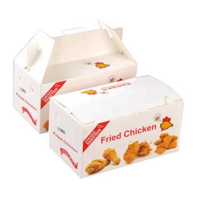 China Disposable Wholesale Supplier Customized Disposable Custom Design Printed Fried French Chips And Fish Paper Packaging Box for sale