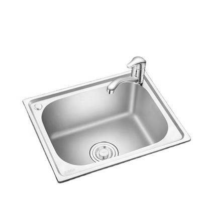 China Without Faucet High Quality Luxury Vegetable Kitchen Sink 304 Stainless Steel Sink for sale