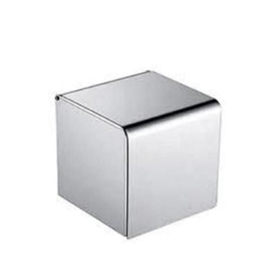 China Modern Modern Bathroom Tissue Matte Box With Stainless Steel Square Mirror for sale