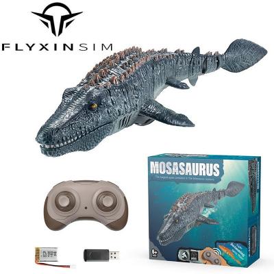 China Flyxinsim 3712-1A Funhood RC USB Micro Mosasaurus Dinosaur with Water Spraying Aerial Remote Control Boat Simulated Swimming for sale